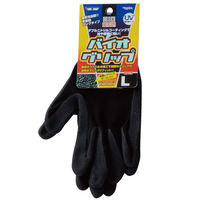 【ニトリル背抜き手袋】 川西工業 バイオグリップ ブラック L #2520L 1双