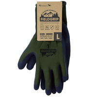 【背抜き手袋】 川西工業 フィールドグリップ グリーン L #2630L 1双