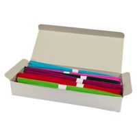 東京画鋲製作所 カラーモール 色込み 6mm 12色 DSM-511 1セット（120本×5箱）