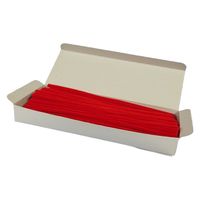 東京画鋲製作所 カラーモール単色3mm100本入 赤 DSM-901RD 1セット(100本×5箱)