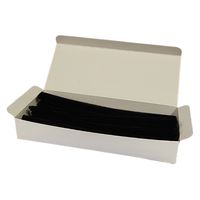 東京画鋲製作所 カラーモール単色6mm100本入 黒 DSM-921BK 1セット(100本×5箱)