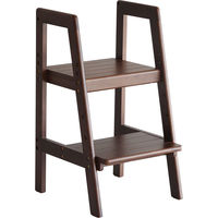 ICHIBA キッズハイチェア ステア ブラウン ILC-3340BR 1脚（直送品）