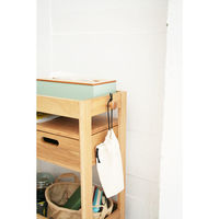 ICHIBA E-Toko ダイニングワゴン 幅555×奥行240×高さ585ｍｍ ナチュラル JUW-2952NA 1台（直送品）