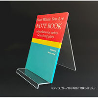サンケーキコム アクリル 文具スタンドA5縦 透明 W140×D152×H179mm エレガントアクリル シリーズ ACT-14-18 1台