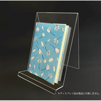 サンケーキコム アクリル 文具スタンドA4縦 透明 W180×D184×H240mm エレガントアクリル シリーズ ACT-18-24 1台
