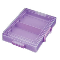 クツワ おどうぐばこ パープル BX018PU 1個（直送品）