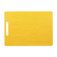 クツワ 粘土板 イエロー PT200YE 1セット(1個×10)