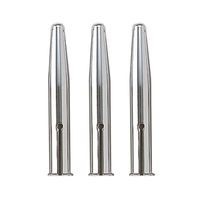 クツワ 鉛筆キャップ シルバー RB028 1セット(10個)