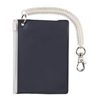 クツワ 小銭入れ付パスケース ブルー TR122BL 1セット(3個)