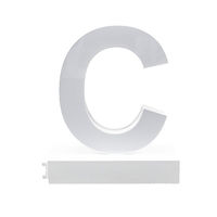 アクリサンデー ａｂｃＭＩＸ　マグネット連結文字　ＨＡ７５シリーズ　アルファベット大文字　【Ｃ】 111943 1個（直送品）