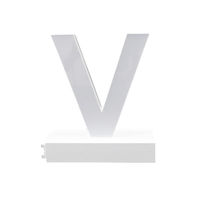 アクリサンデー ａｂｃＭＩＸ　マグネット連結文字　ＨＡ７５シリーズ　アルファベット大文字　【Ｖ】 111962 1個（直送品）