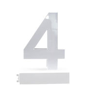 アクリサンデー ａｂｃＭＩＸ　マグネット連結文字　ＨＡ７５シリーズ　数字　【４】 111971 1個（直送品）