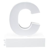 アクリサンデー ａｂｃＭＩＸ　マグネット連結文字　ＨＡ７５シリーズ　アルファベット小文字　【ｃ】 111979 1個（直送品）