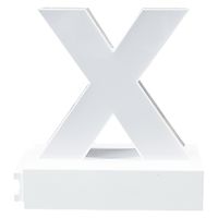 アクリサンデー ａｂｃＭＩＸ　マグネット連結文字　ＨＡ７５シリーズ　アルファベット小文字　【ｘ】 111996 1個（直送品）