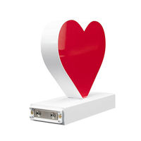 アクリサンデー ａｂｃＭＩＸ　マグネット連結文字　ＨＡ７５シリーズ　記号【ハートマーク】 112004 1個（直送品）