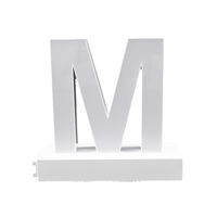 アクリサンデー ａｂｃＭＩＸ　マグネット連結文字　ＨＡ１００シリーズ　アルファベット大文字　【Ｍ】 112017 1個（直送品）