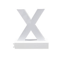 アクリサンデー ａｂｃＭＩＸ　マグネット連結文字　ＨＡ１００シリーズ　アルファベット大文字　【Ｘ】 112028 1個（直送品）