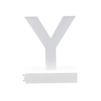 アクリサンデー ａｂｃＭＩＸ　マグネット連結文字　ＨＡ１００シリーズ　アルファベット大文字　【Ｙ】 112029 1個（直送品）