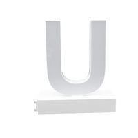 アクリサンデー ａｂｃＭＩＸ　マグネット連結文字　ＨＡ１００シリーズ　アルファベット大文字　【Ｕ】 112025 1個（直送品）