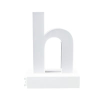 アクリサンデー ａｂｃＭＩＸ　マグネット連結文字　ＨＡ１００シリーズ　アルファベット小文字　【ｈ】 112047 1個（直送品）