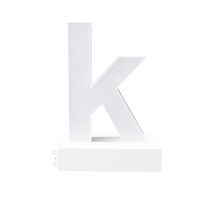 アクリサンデー ａｂｃＭＩＸ　マグネット連結文字　ＨＡ１００シリーズ　アルファベット小文字　【ｋ】 112049 1個（直送品）