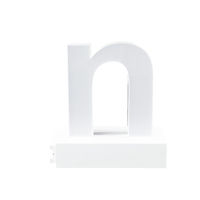 アクリサンデー ａｂｃＭＩＸ　マグネット連結文字　ＨＡ１００シリーズ　アルファベット小文字　【ｎ】 112052 1個（直送品）