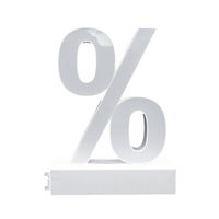 アクリサンデー ａｂｃＭＩＸ　マグネット連結文字　ＨＡ１００シリーズ　記号　【％】 112064 1個（直送品）