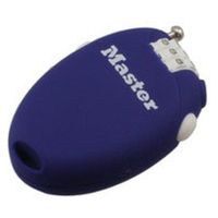 マスターロック 4603JADBLU ダイヤル式リトラクトケーブルロック ブルー 1個