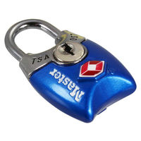 マスターロック 4689JADBLU TSAシリンダー式南京錠 ブルー 1個（直送品）