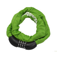 マスターロック ダイヤル式チェーンロック グリーン 8392JADPROGRN 1個