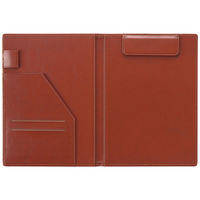 セキセイ クリップファイルA5 ブラウン BP-5725-40 2個（直送品）