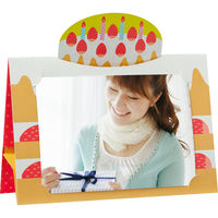 セキセイ フォトスタンド スタンダード ケーキ GPC-01S-00 10個（直送品）