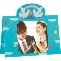 セキセイ フォトスタンド スタンダード ハト GPC-03S-00 10個（直送品）