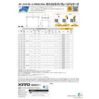 キトー　モバイルライトクレーンパッケージ（モバイルライトクレーン＋巻上機＋付属品） (PAML001＋IH1R075） パッケージNo.12（直送品）