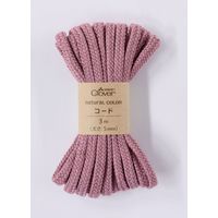 クロバー Clover ナチュラルカラー コード 3m巻 ピンククローバー 26-190 CL26-190 5個/1袋（直送品）