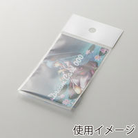 【OPP袋シール付】シモジマ クリスタルパック H7-10 （ヘッダー付） 1袋（100枚入）