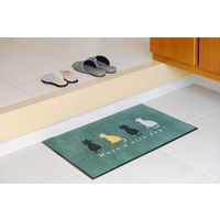 山崎産業 マイホームスタイルマット フォーキャッツ #3 グリーン 4903180198924 1箱(1枚入)