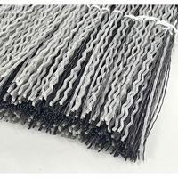 山崎産業 コンドル 庭箒HG(W繊維)屋内外用 化繊ほうき 短柄 4903180199013 1セット(1本×2)