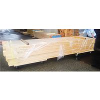 シンセイ 木製平台車 450*300 GTC-31 1台（直送品）