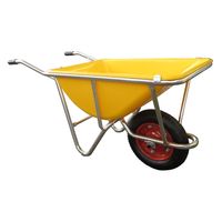 シンセイ アルミ三才一輪車 WB3503AL 1セット(5台)（直送品）