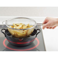 ヨシカワ 揚げものザル１９cm 2004445 1個（直送品）