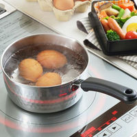 ヨシカワ ステンレス雪平鍋18cm IH対応 3808985 1個（直送品）