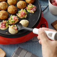 ヨシカワ たこ焼きプレート用スプーン 2206918 1セット(3個)（直送品）