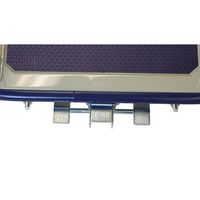 浅香工業 金象 キャリーラック 2段式 小 片ハンドル ブレーキ付 184830 1台（直送品）