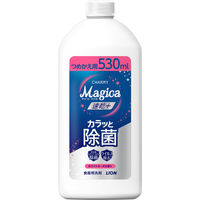 チャーミー マジカ 食器用洗剤 速乾+カラッと除菌 ホワイトローズ 詰め替え 530mL 1セット（3個） ライオン 速乾プラス