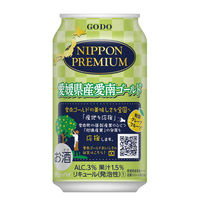 合同酒精 NIPPON PREMIUM 愛媛県産愛南ゴールドのチューハイ 350ml×24 730020 1ケース（直送品）