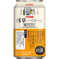 合同酒精 浅草ハイボール 電氣ブランサワー 350ml×24 762704 1ケース（直送品）