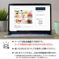 オンラインギフト URLですぐ納品 贈り物や景品に 銀座千疋屋 個包装セレクト ゼリー ジュース フィナンシェ フルーツ メール1通（直送品）