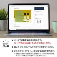AoyamaLab オンラインギフト URLですぐ納品 贈り物や景品に 「OLiVO」オリーブオイルとモデナ産ホワイトバルサミコ酢セット メール1通（直送品）