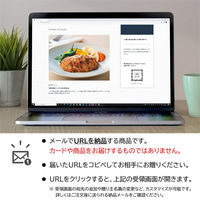 AoyamaLab オンラインギフト URLですぐ納品 贈り物や景品に 山形の極み 米沢牛 やわらか ハンバーグ メール1通（直送品）